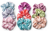 Lemon Lavender Mane Squeeze Oversized Satin Scrunchies, 3pack