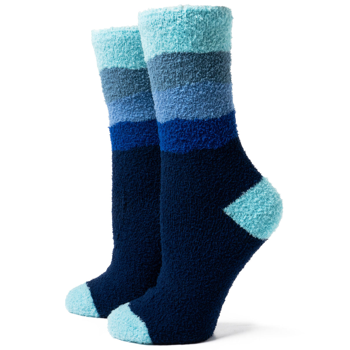 Two Left Foot Two Left Feet Womens Medium-Heavy Weight Super Soft Patterned Socks ...