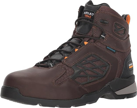 Ariat Mens Terrain Leather Waterproof Outdoor Hiking Boots