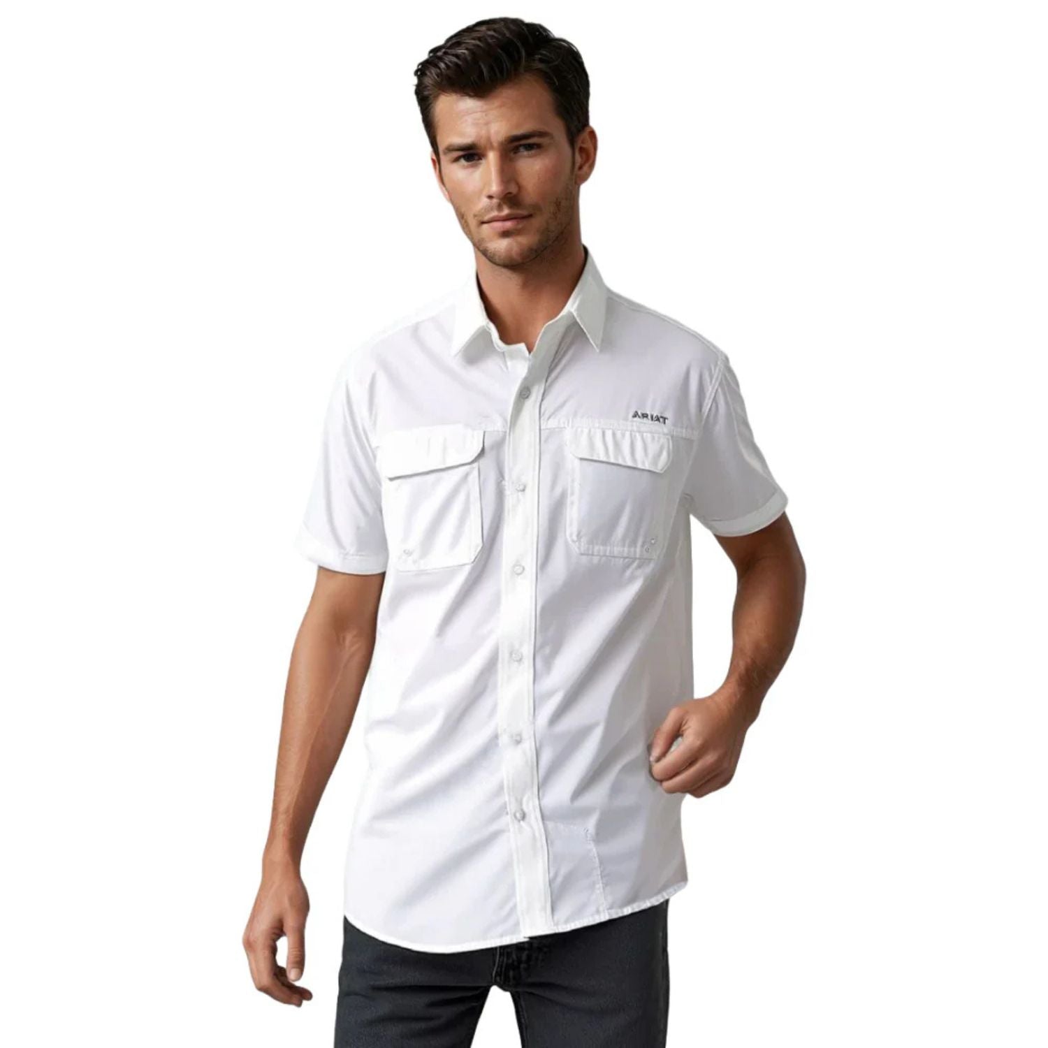 Ariat Mens VentTEK Outbound Classic Fit Short Sleeve Shirt