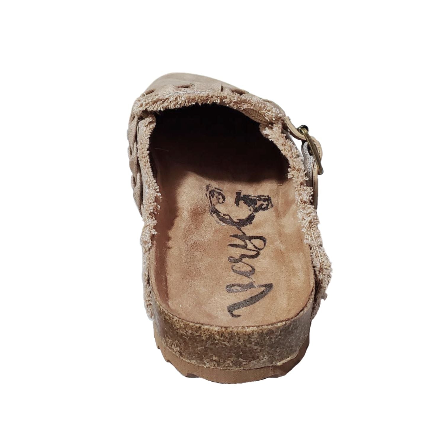 Very G Womens Iris 2 Mule Slip On Shoe, Beige