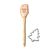 Krumbs Kitchen Holiday Spatula and Cookie Cutter Set