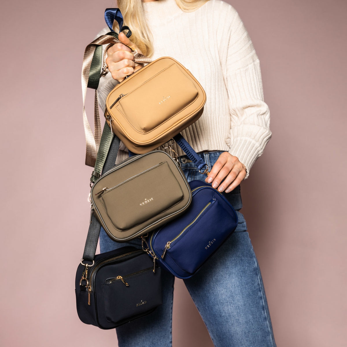 Kedzie Sloane Women's Crossbody Bag with Adjustable Strap