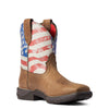 Ariat Womens Anthem Shortie Patriot Western Boot