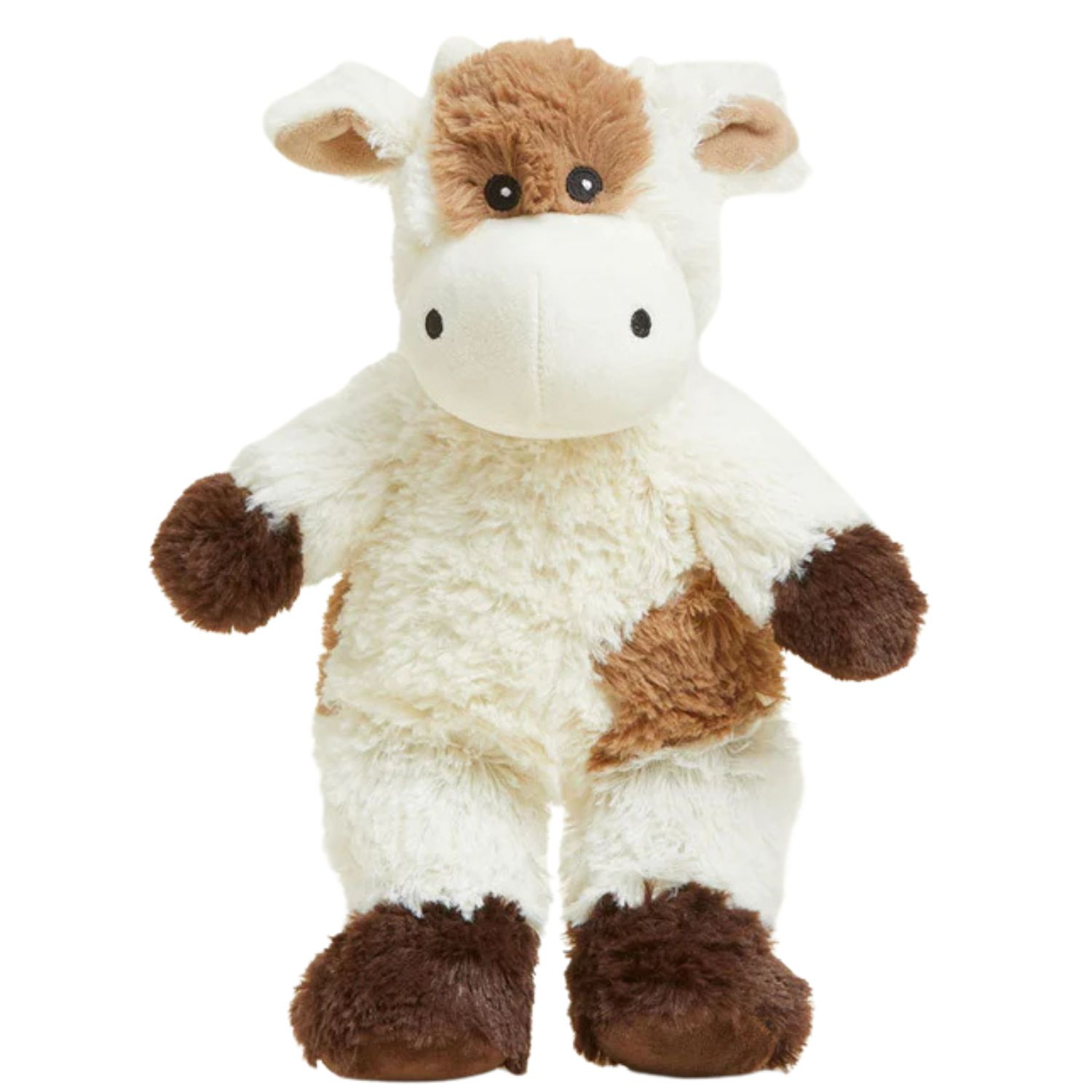 Warmies Heatable Lavender Scent Cozy 13" Plush, Brown Cow