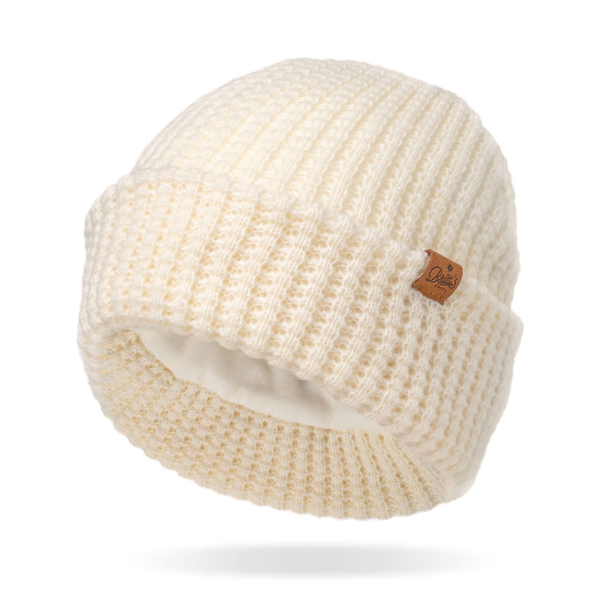 Britt's Knits Juneau Waffle Knit Beanie