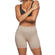 TC Fine Intimates Iconic Core Mid-Thigh Shaping Short with Rear Lift- Stucco