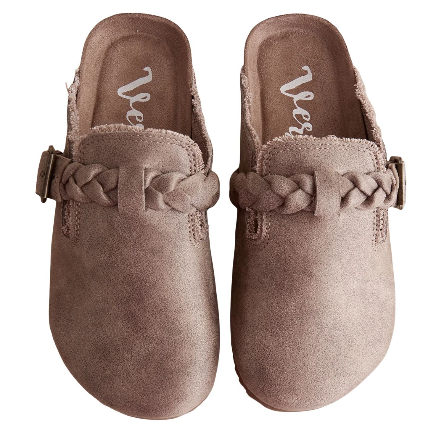 Very G Womens Iris 3 Mule Slip On Shoe, Beige