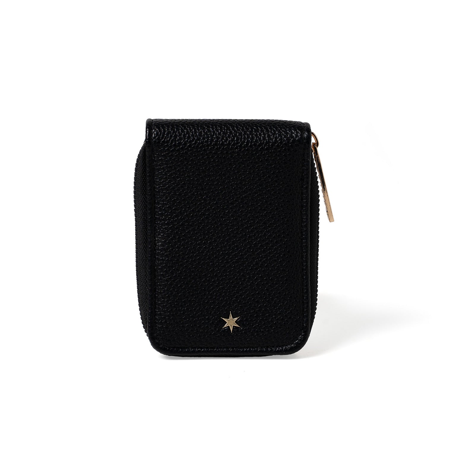 Kedzie Womens Textured Vegan Leather Essentials Only Pocket Wallet