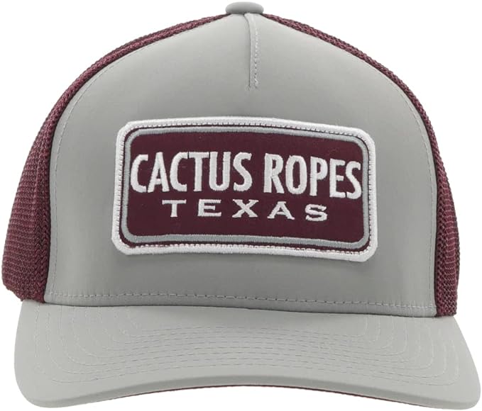 Hooey Mens Cactus Ropes Patch Flexfit Mesh Back Cap Hat