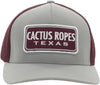 Hooey Mens Cactus Ropes Patch Flexfit Mesh Back Cap Hat