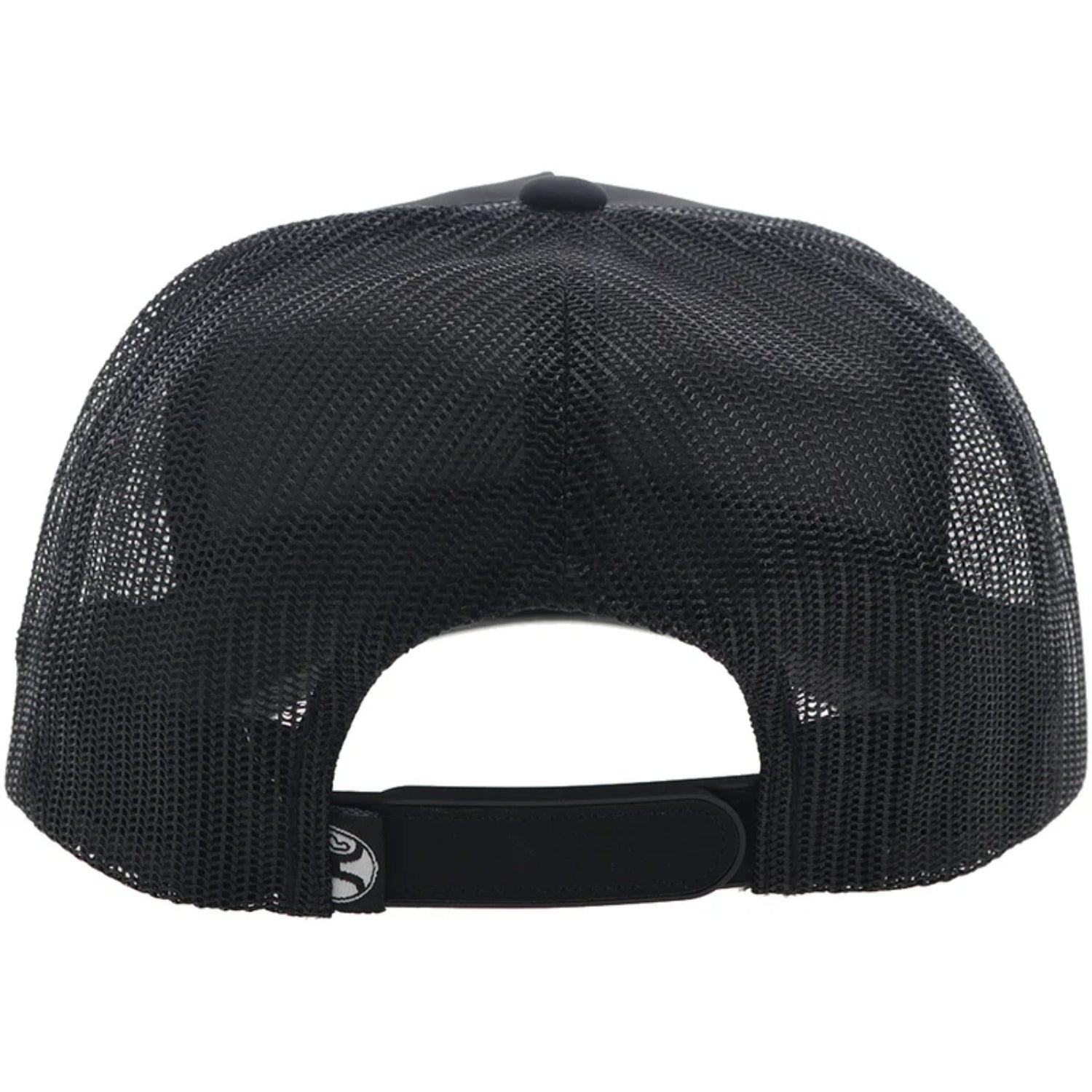 Hooey Bad Company Rodeo Men's Black Snapback Hat, Red & White Logo