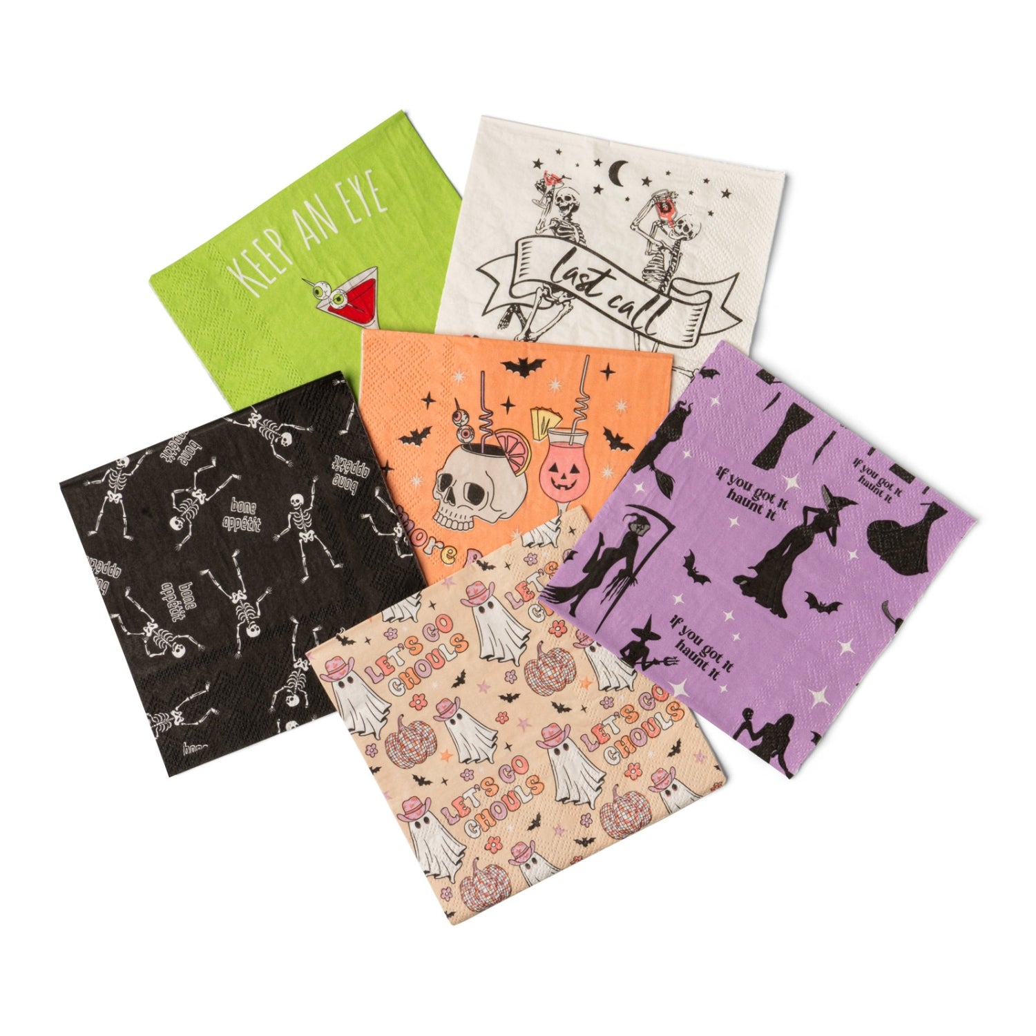 Halloween Themed Cocktail Napkins