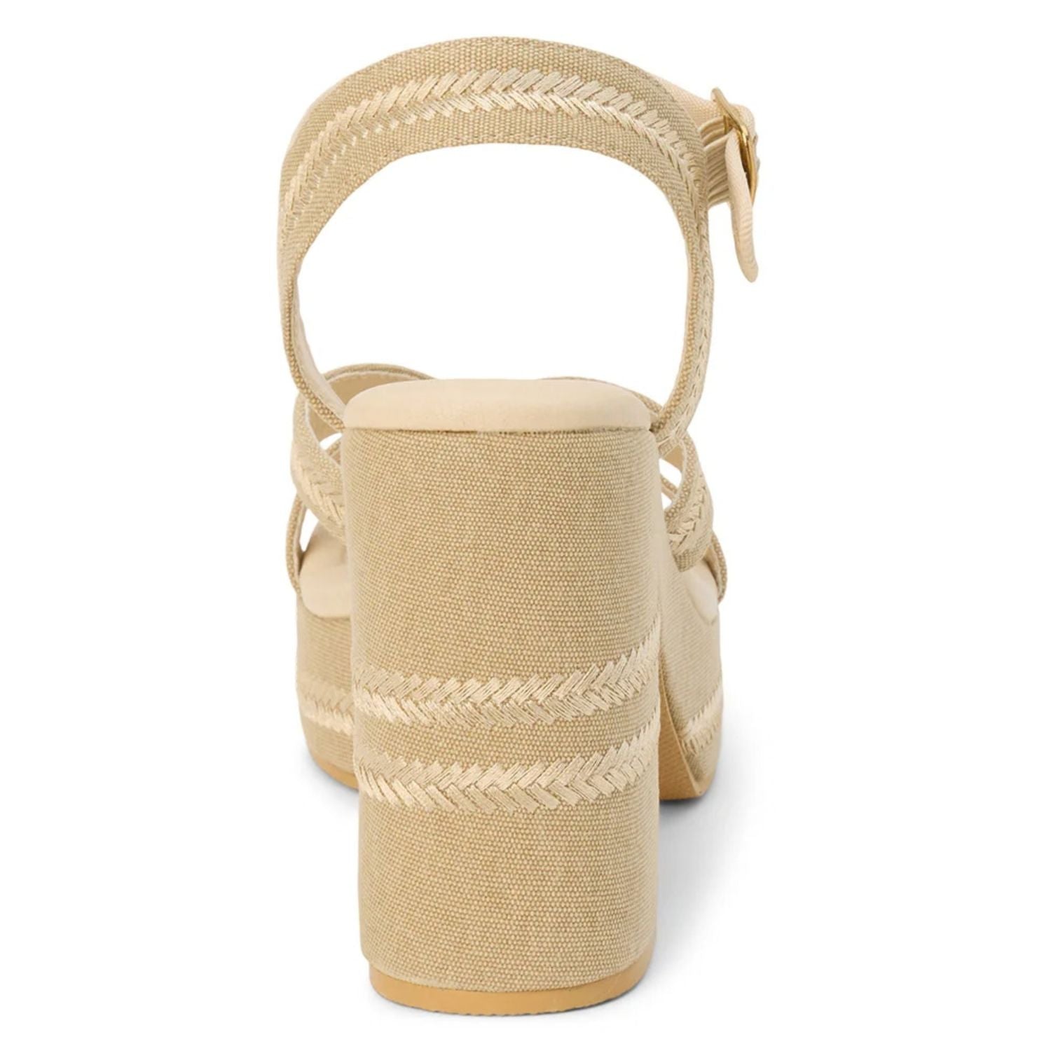 Beach by Matisse Womens Adelaide Platform Heel Sandals, Sand