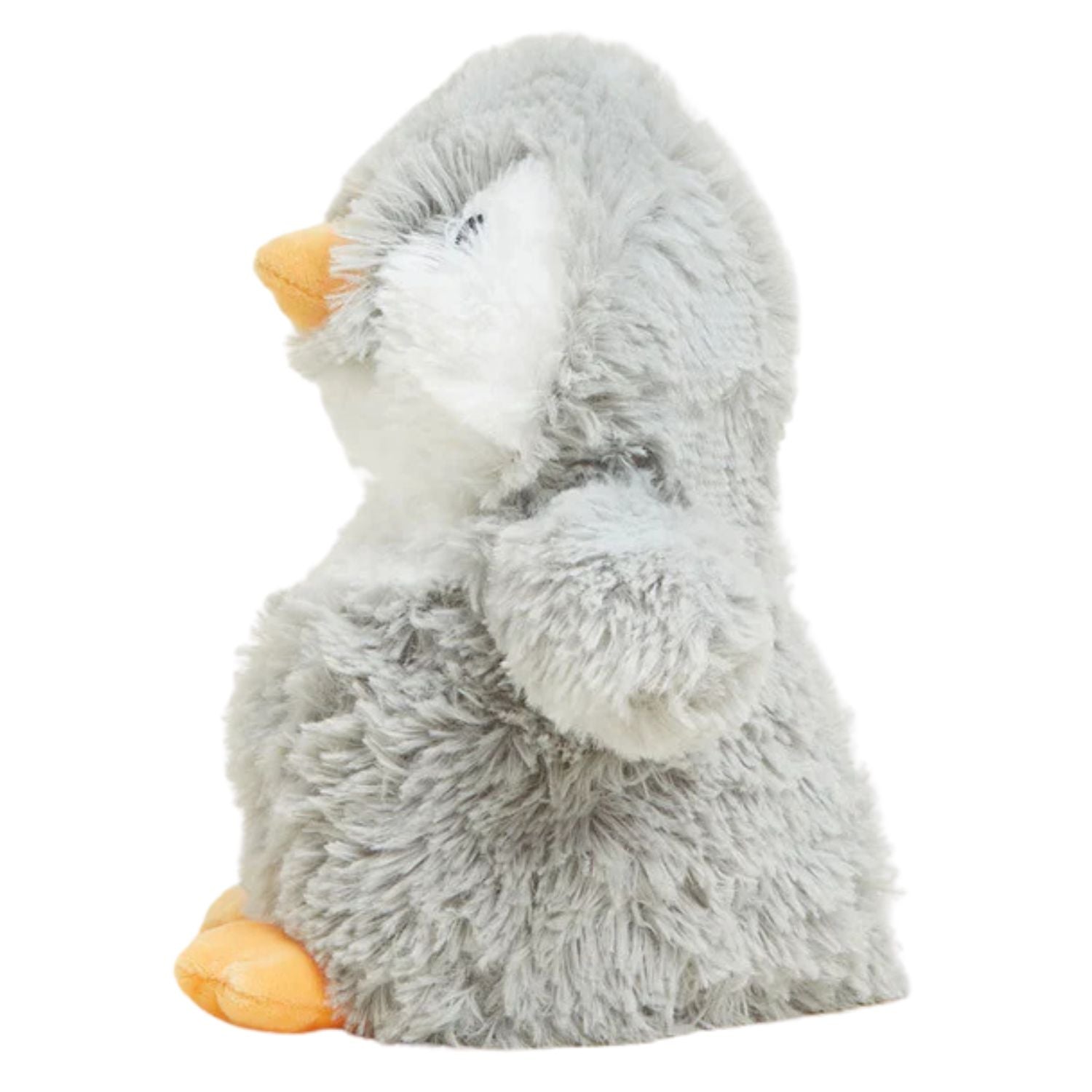 Warmies Heatable Lavender Scented Stuffed Animal 13" Plush (Grey Penguin)