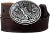 Ariat Boys Oval Buckle Rodeo Champion Leather Belt