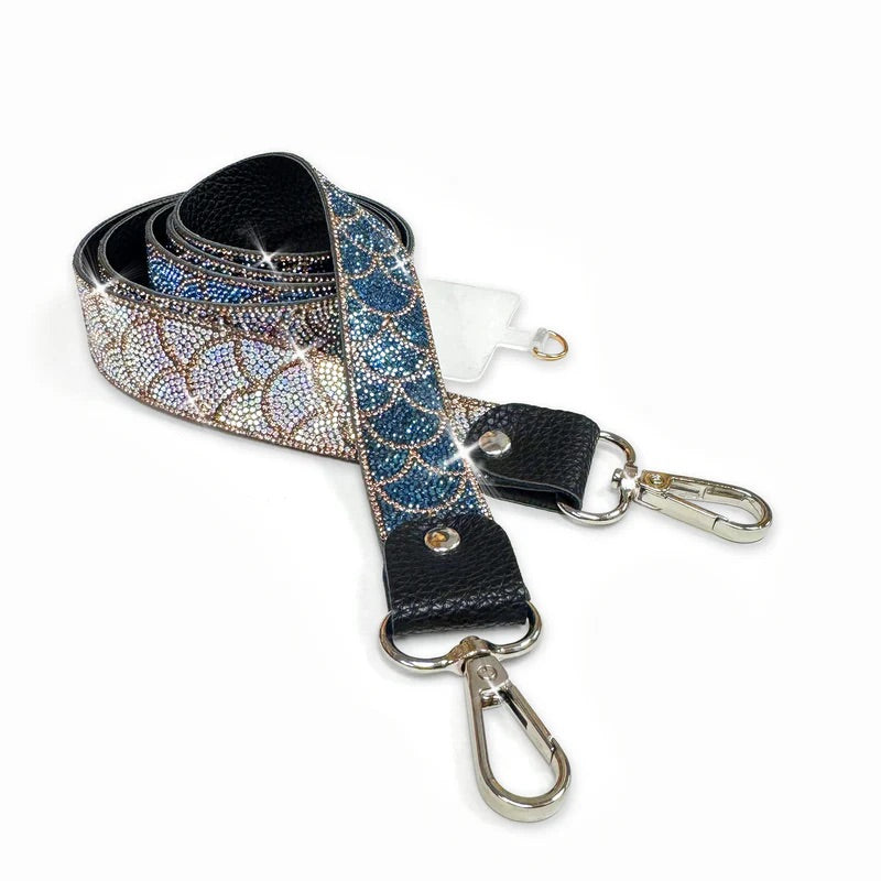 Jacqueline Kent Mermaid Crossbody Lanyard Phone Purse Strap