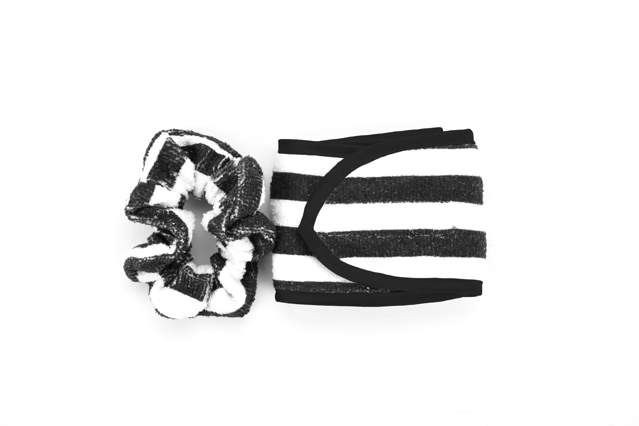 Lemon Lavender High & Dry Microfiber Scrunchie & Headband Duo