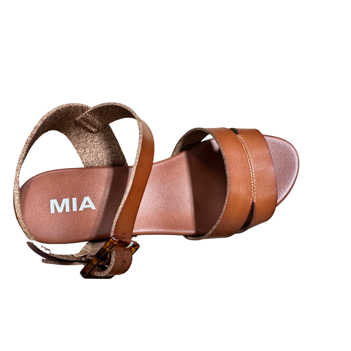 Mia Women s Evana Platform Sandal Cognac Shop Munki