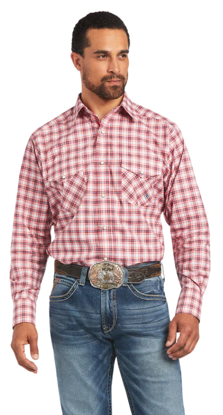 Ariat Men's Pro Series Forrest Stretch Classic Fit Snap Front Shirt