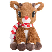 Warmies Rudolph Reindeer with Scarf Microwavable Scented Plush Stuffed Animal