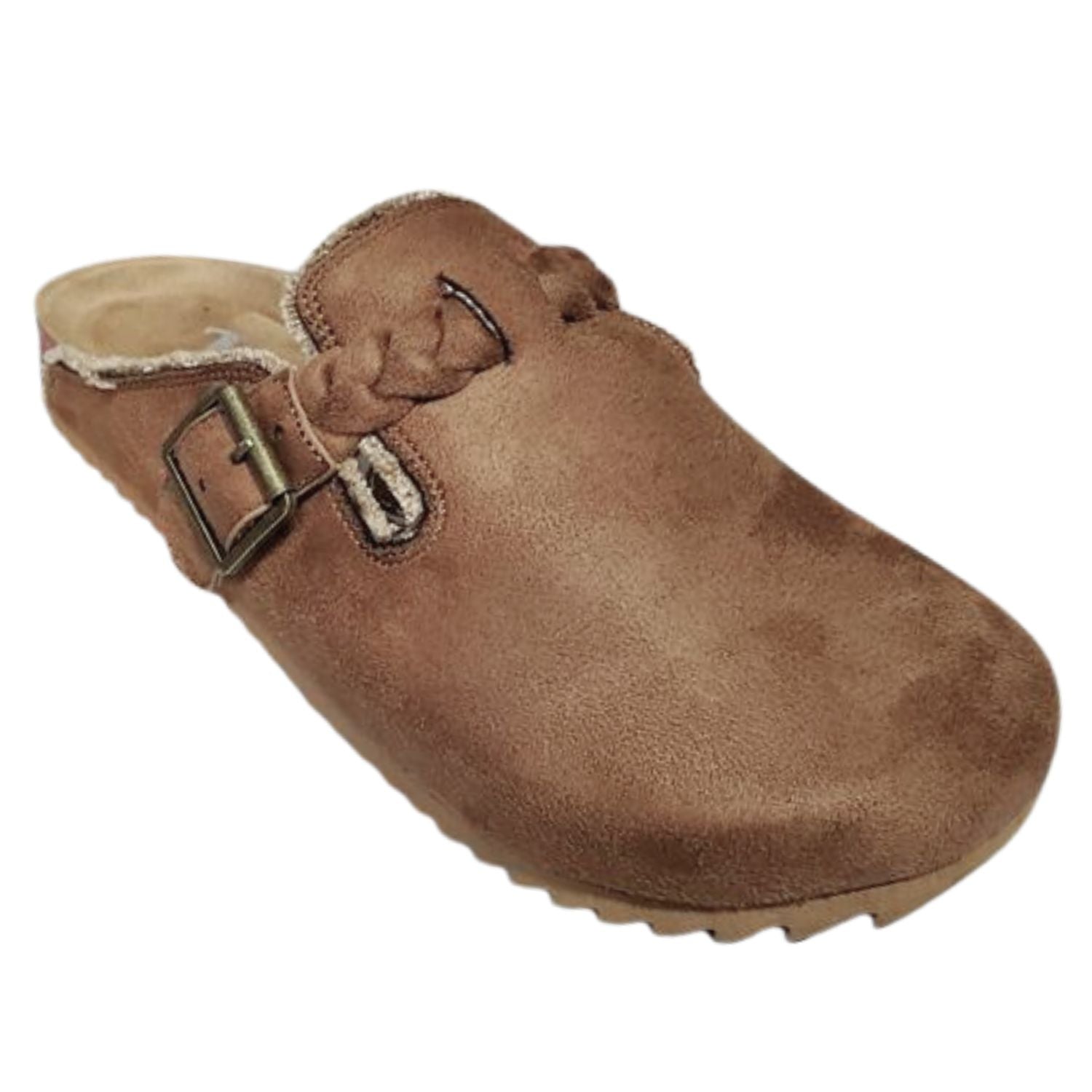 Very G Womens Iris 3 Mule Slip On Shoe, Tan