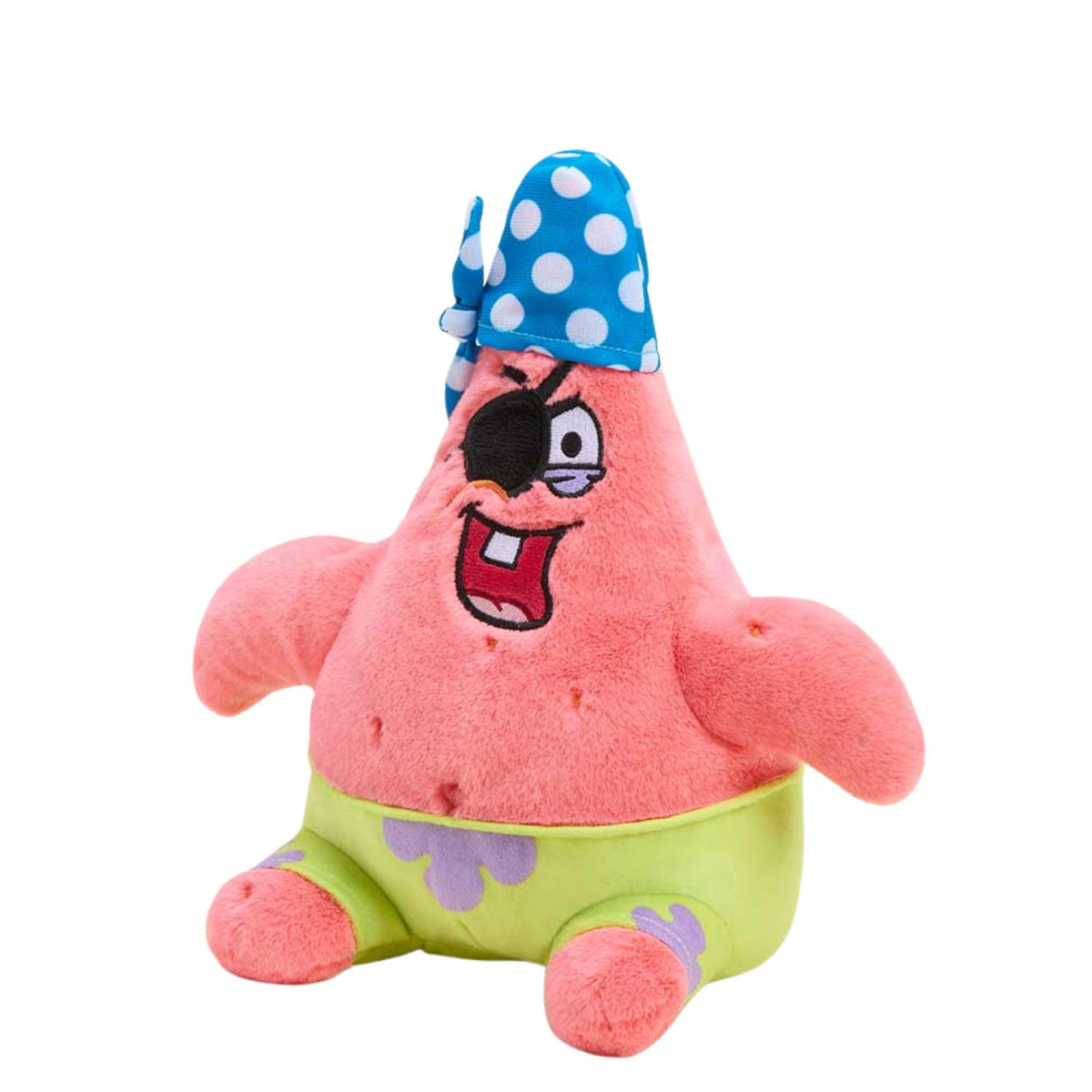 Warmies Pirate Patrick Star Spongebob Microwavable Scented Weighted Plushie