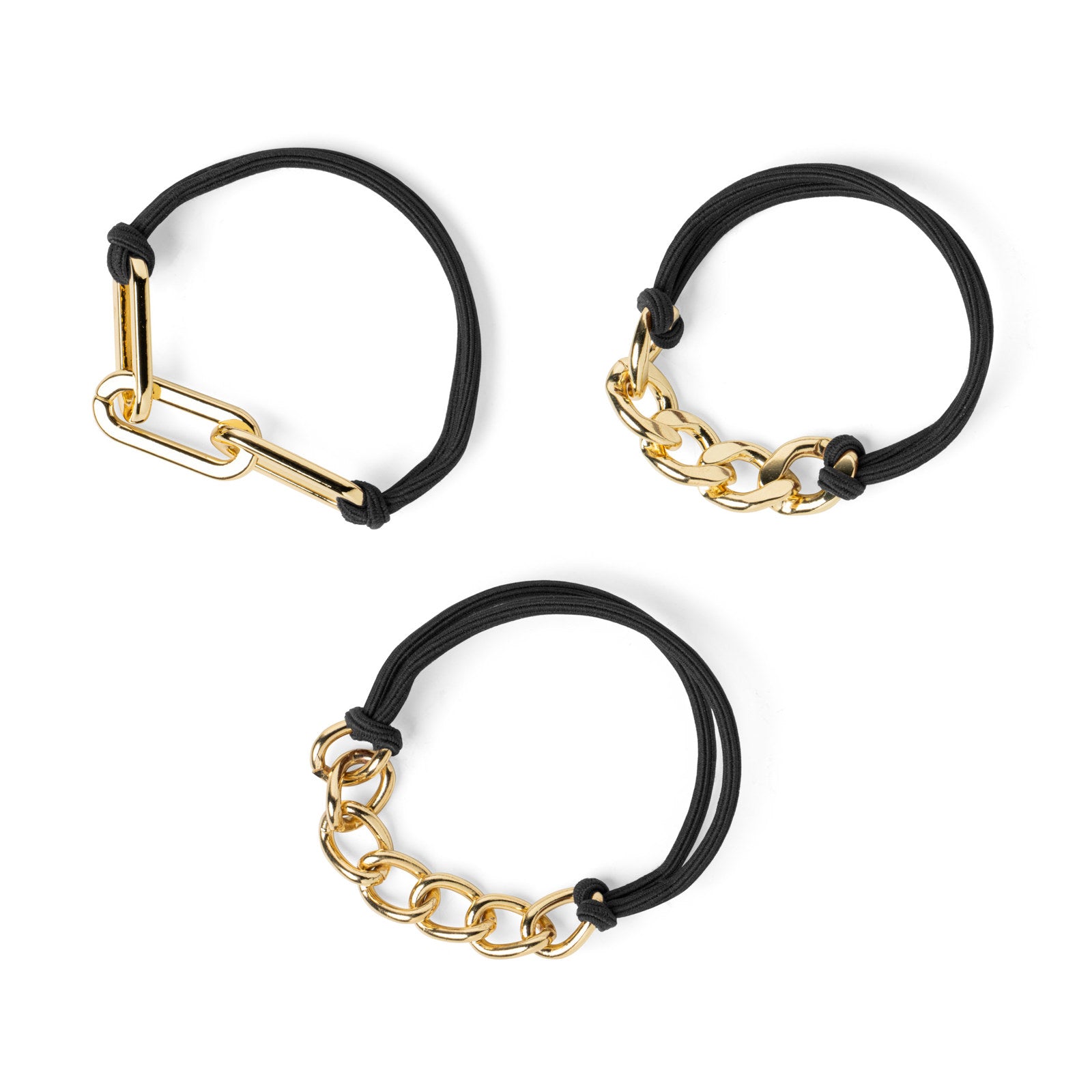 Crush Womens So Extra Bracelet Hair Tie- 3 Pack