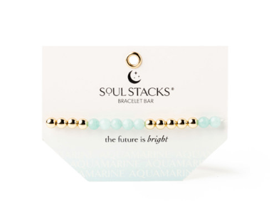 Soul Stacks Bracelet Bar, Crystal Numbers