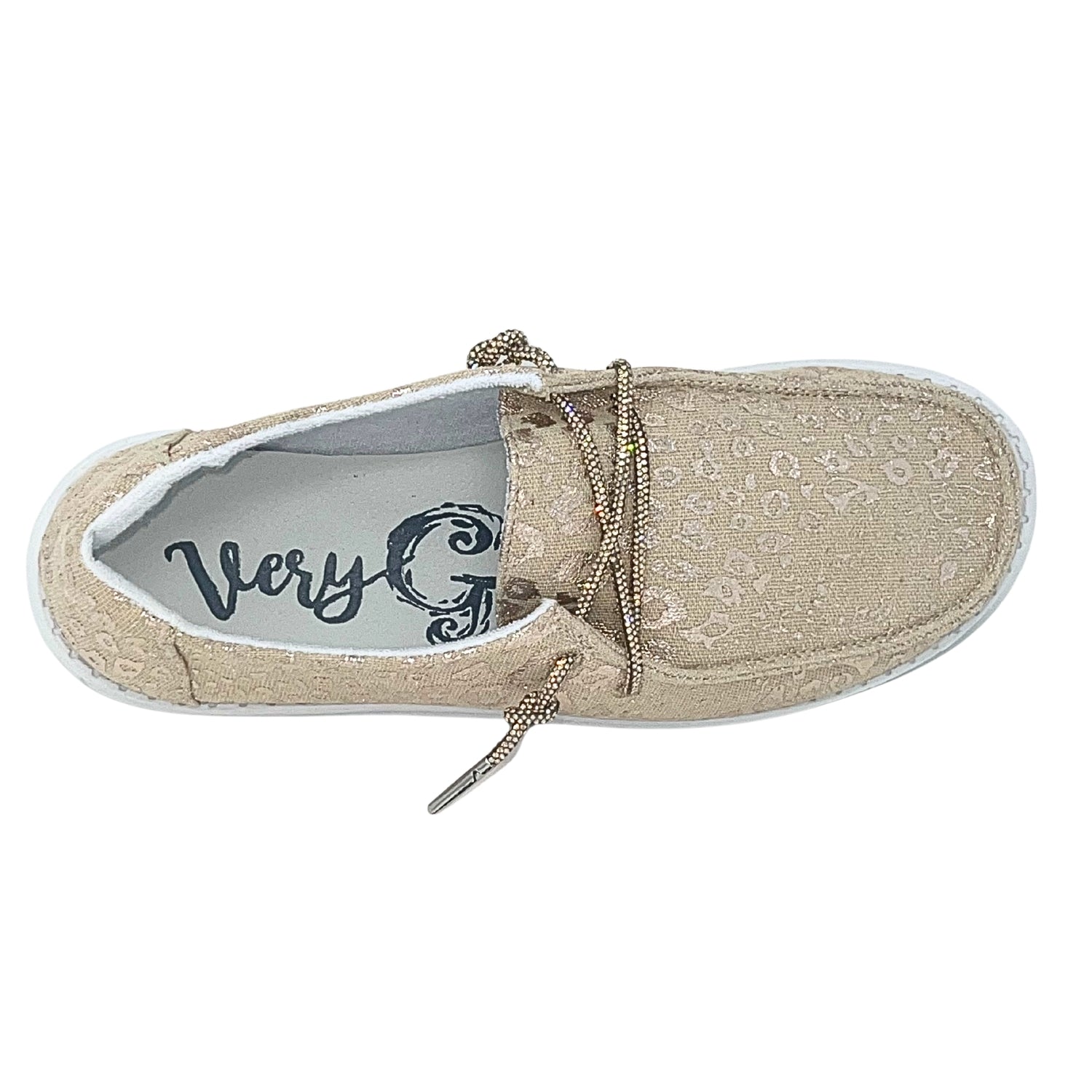 Very G Women's Holly Leopard Print Slip-On Boat Shoe Casual Loafers, Natural