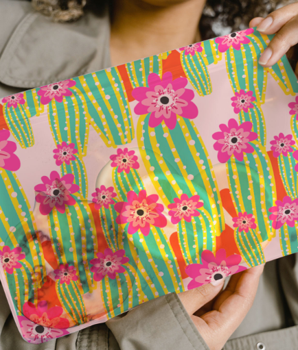 Krumbs Kitchen Designer Reusable Storage Bags, Dishwasher Safe, 6 Pack