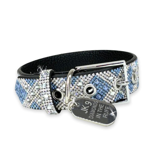 Jacqueline Kent Mariners Cross Collection Dog Collar, Medium