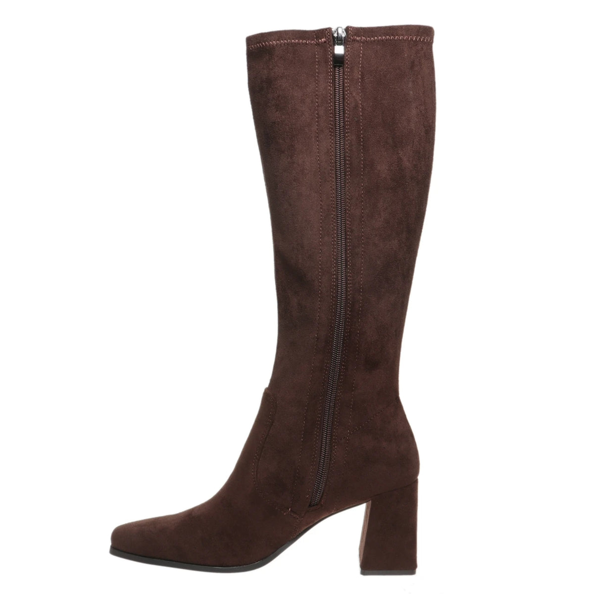 Pierre Dumas Cybill-2 Women's Brown Knee High Pointed Toe Boots