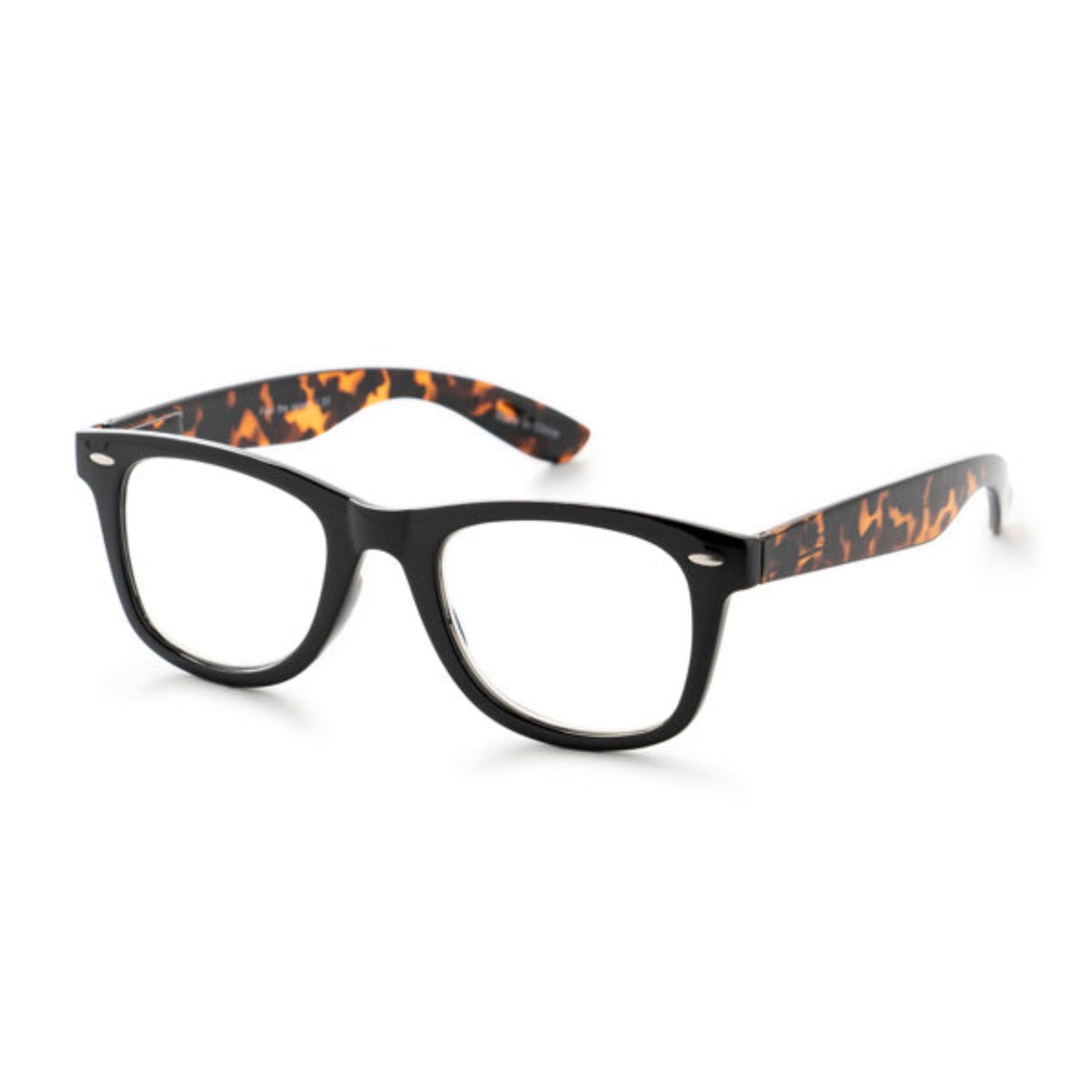 Optimum Optical Readers, Black Tortoise Frames w Blue Filter, Specs Appeal