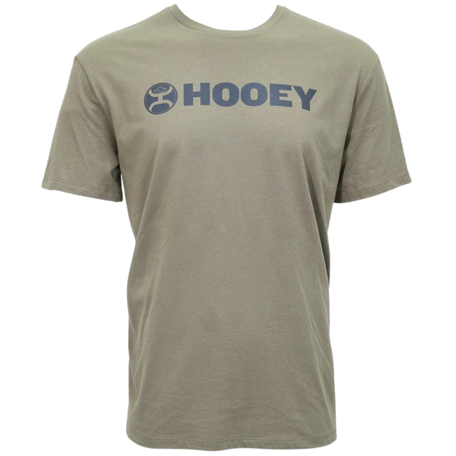 Hooey Mens Lock Up Vetiver Logo Short Sleeve Shirt