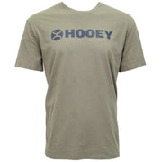 Hooey Mens Lock Up Vetiver Logo Short Sleeve Shirt