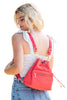 Kedzie Aries Convertible Bucket Bag Cinch Drawstring Backpack