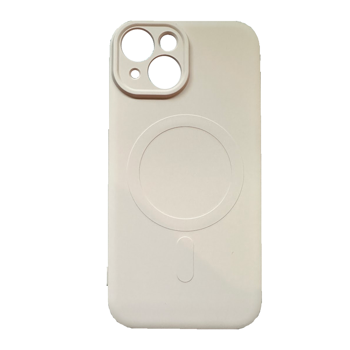 Silicone Case IPhone 15, 15 Pro & 15 Pro Max Magnetic Wireless Compatible