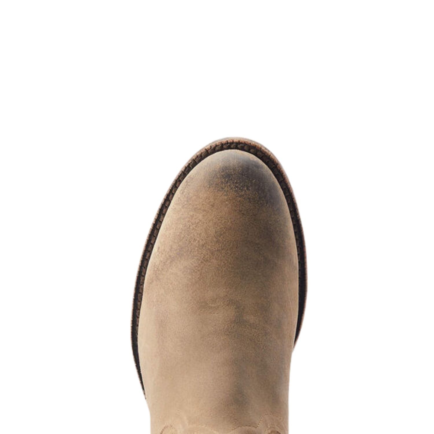 Ariat Mens Downtown Leather Western Boot, Burned Grey Roughout