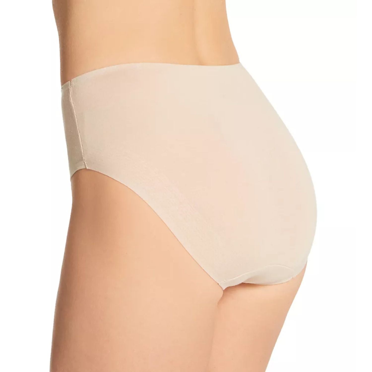 TC Fine Intimates Womens Cotton Comfort High-Cut Brief Panties, Warm Beige