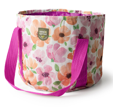 Seed & Sprout Foldable Gardening Bucket, Tear Resistant and Waterproof
