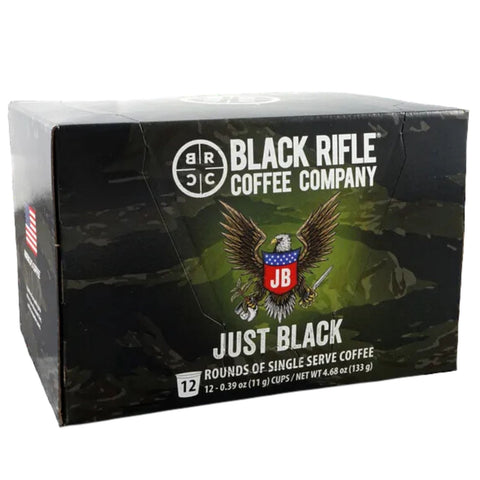 Black Rifle Coffee Company, Blackbeard's Delight, Dark Roast, 12 Count Rounds