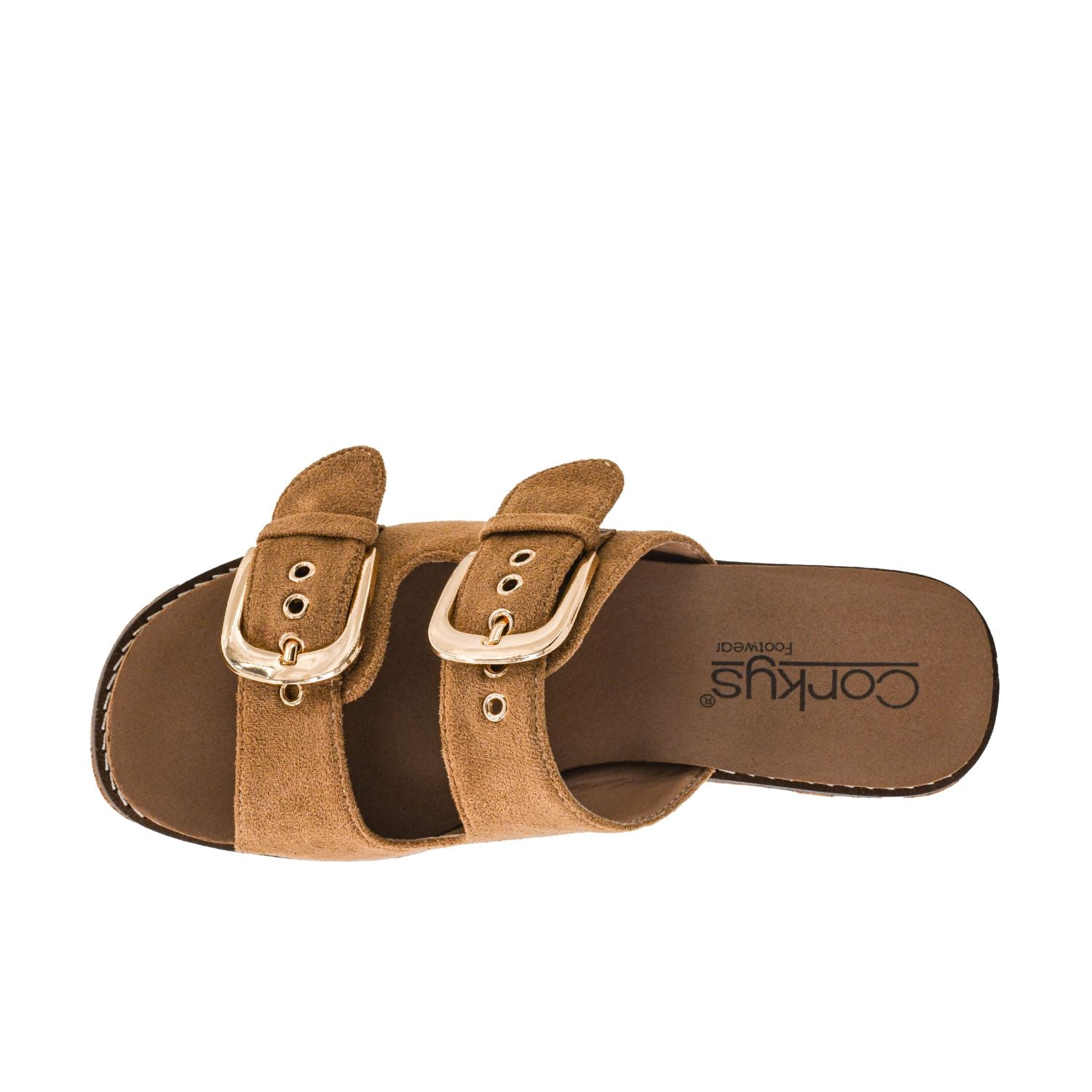 Corkys Womens Double Dare Slip On Wedge