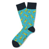 Two Left Feet Printed Adult Sock, Small Feet