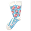 Two Left Feet Printed Adult Sock, Small Feet