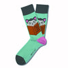 Two Left Feet Printed Adult Sock, Small Feet