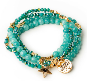 Soul Stacks Bracelet Bar Terra Stone Wrap Bracelet & Necklace