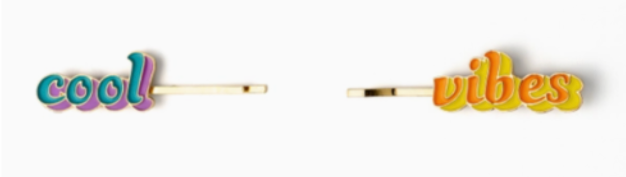 Olivia Moss Message Received Hair Pins