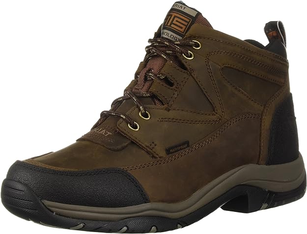 Ariat Mens Terrain Waterproof Leather Outdoor Hiking Boots