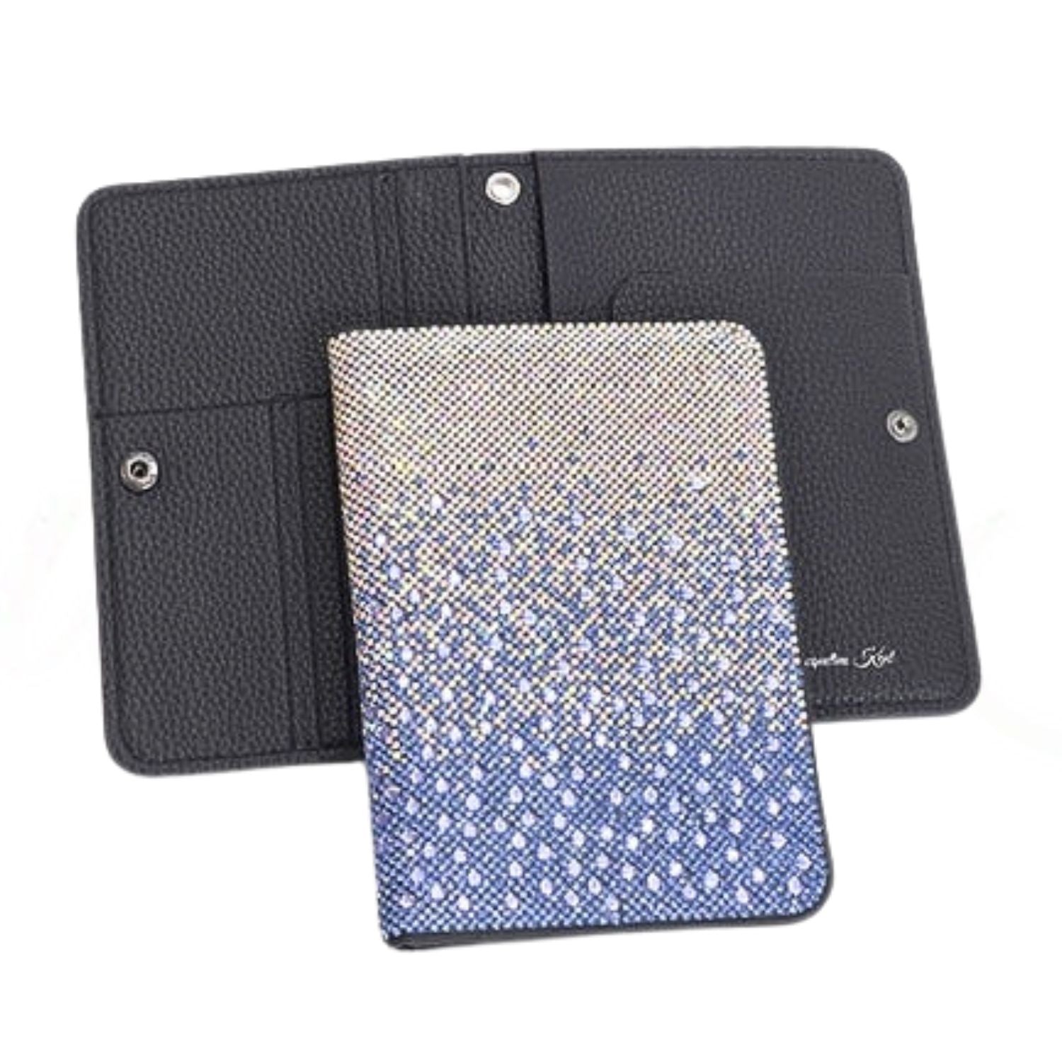 Jacqueline Kent Crystal Embellished Passport Holder